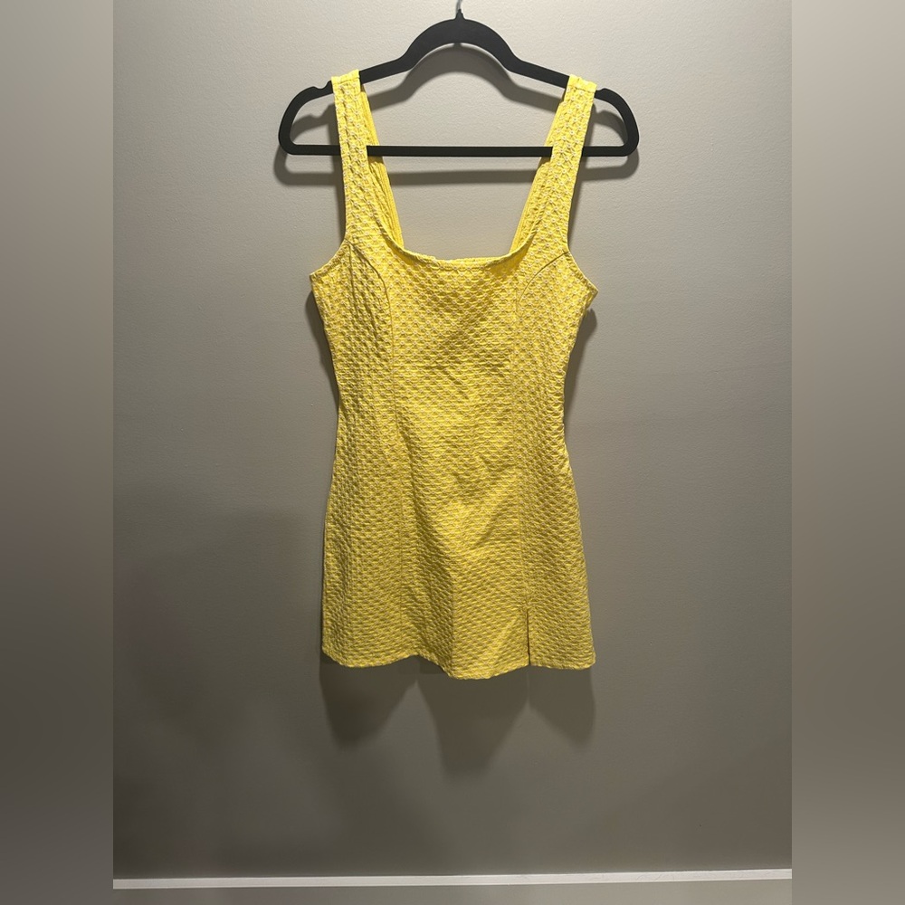 Urban Outfitters Yellow Textured Camisole
